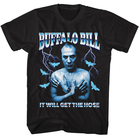 Silence Of The Lambs Silence It Will Get The Hose T-shirt Front