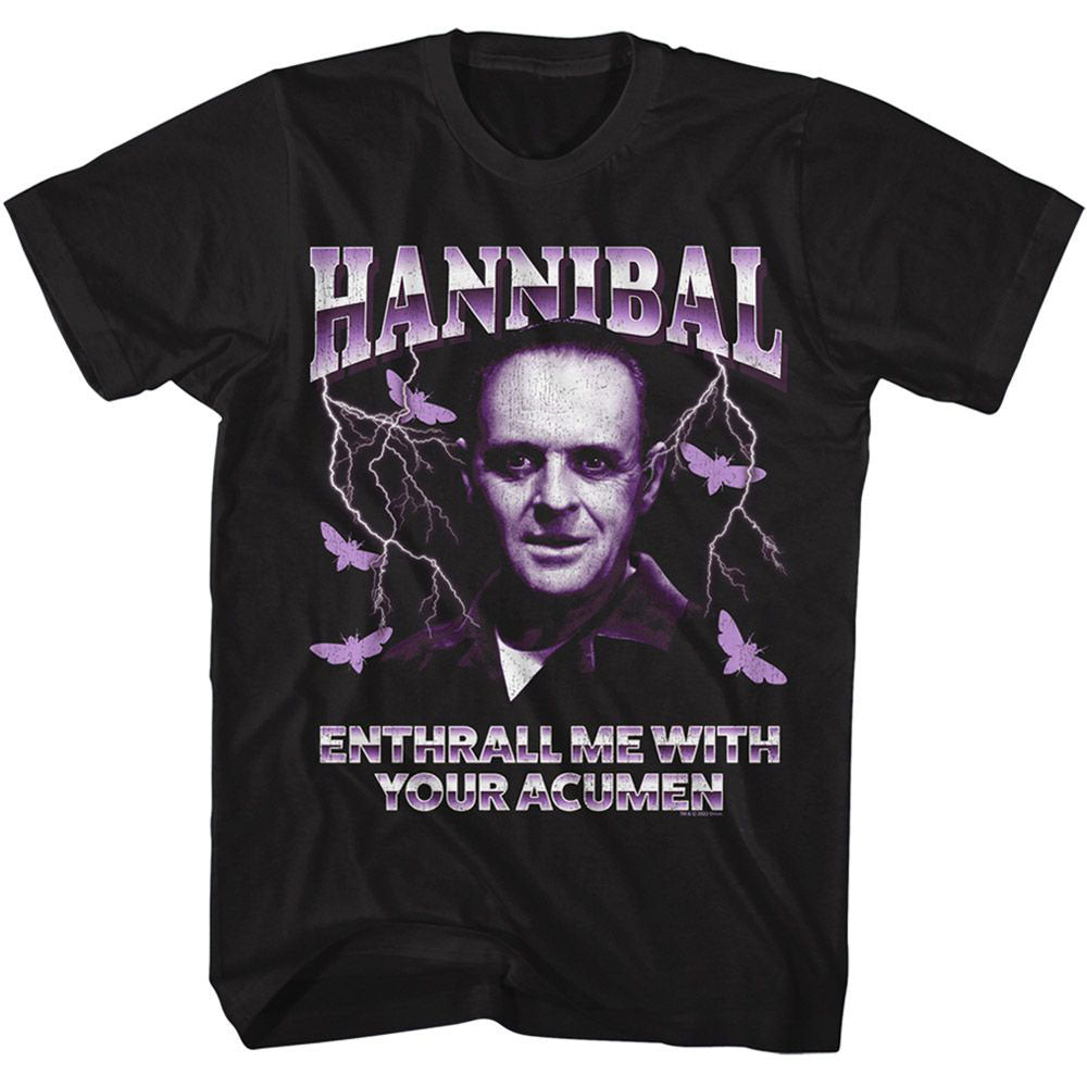 Silence Of The Lambs Silence Enthrall Me T-shirt Front