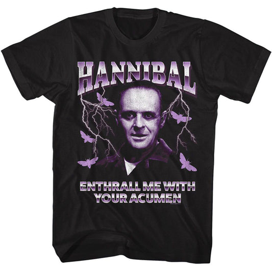 Silence Of The Lambs Silence Enthrall Me T-shirt Front