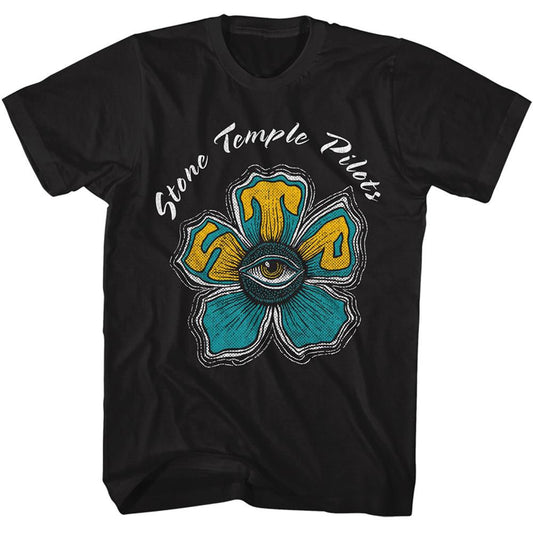 Stone Temple Pilots Stp Eye Flower T-shirt Front