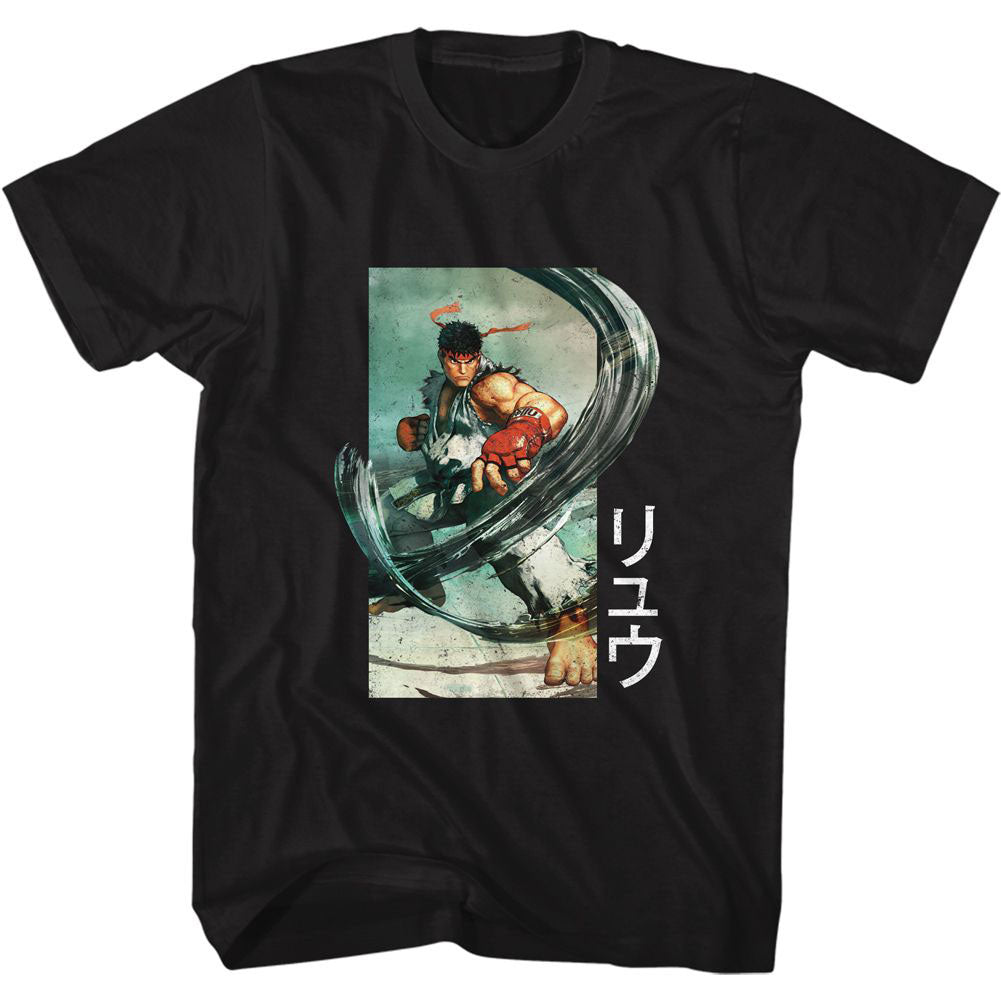Street Fighter Ryu Air Punch T-shirt Front