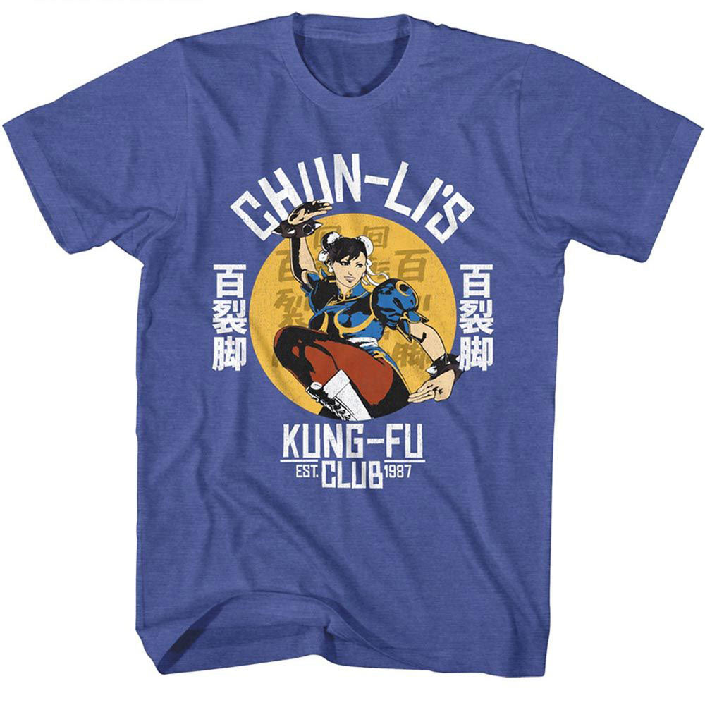 Street Fighter Chun Lis Martial Arts T-shirt Front