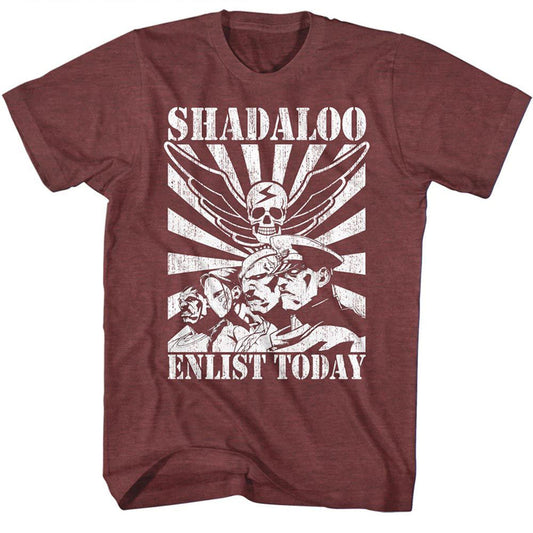 Street Fighter Enlist Today T-shirt Front