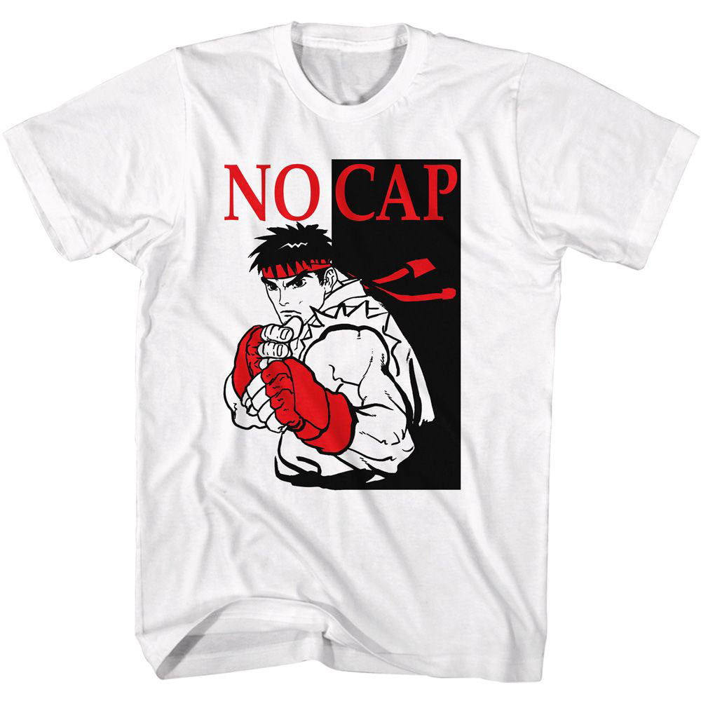 Street Fighter No Cap T-shirt Front