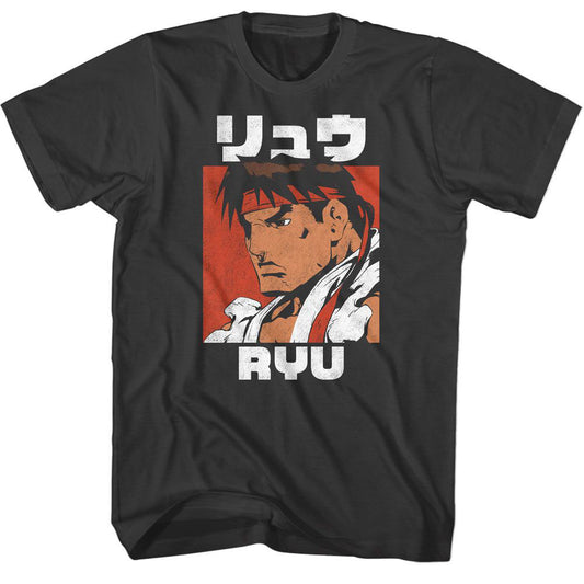 Street Fighter Ryu Kanji T-shirt