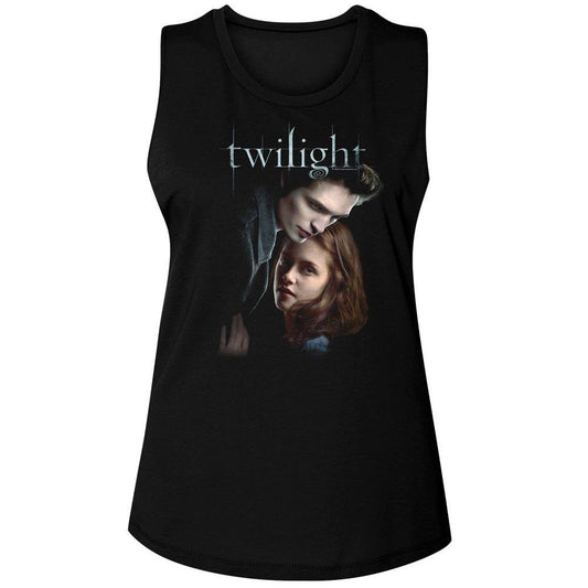 Twilight Ed And Bella Womens Tank Front