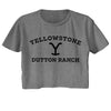 Yellowstone Dark Logo Junior Top