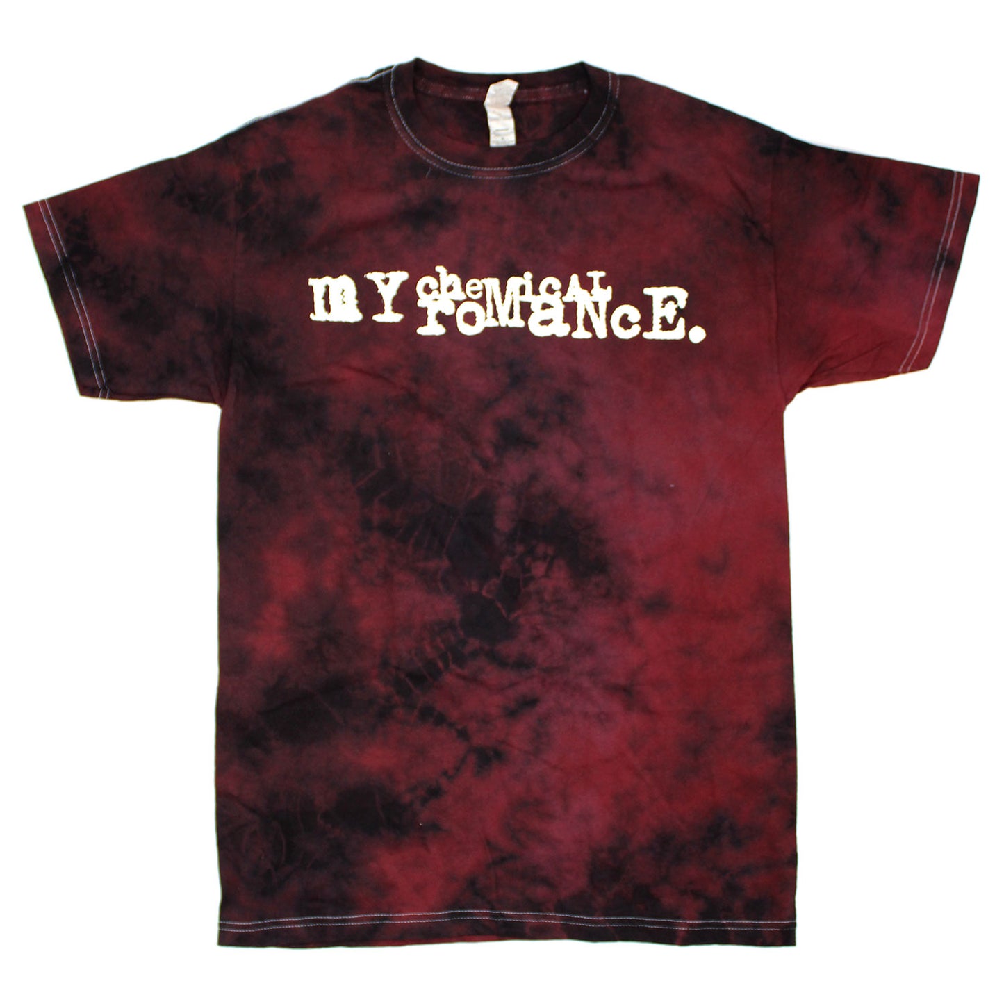 My Chemical Romance Logo Tie Dye T-shirt Front