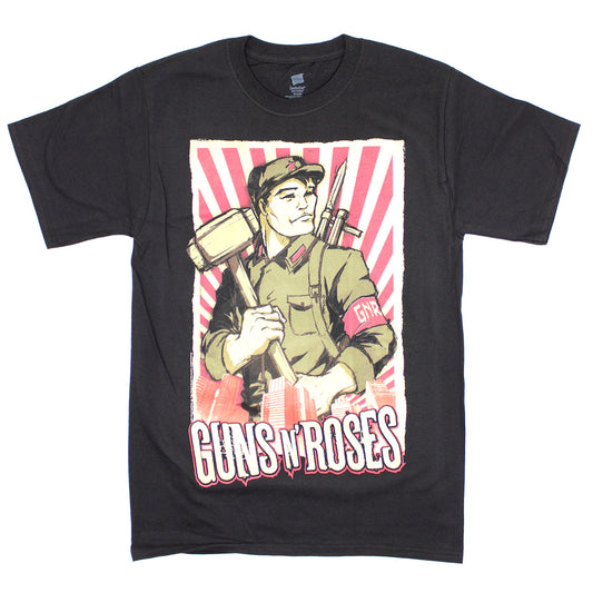 Guns N Roses Propaganda Tour 2011 T-shirt Front