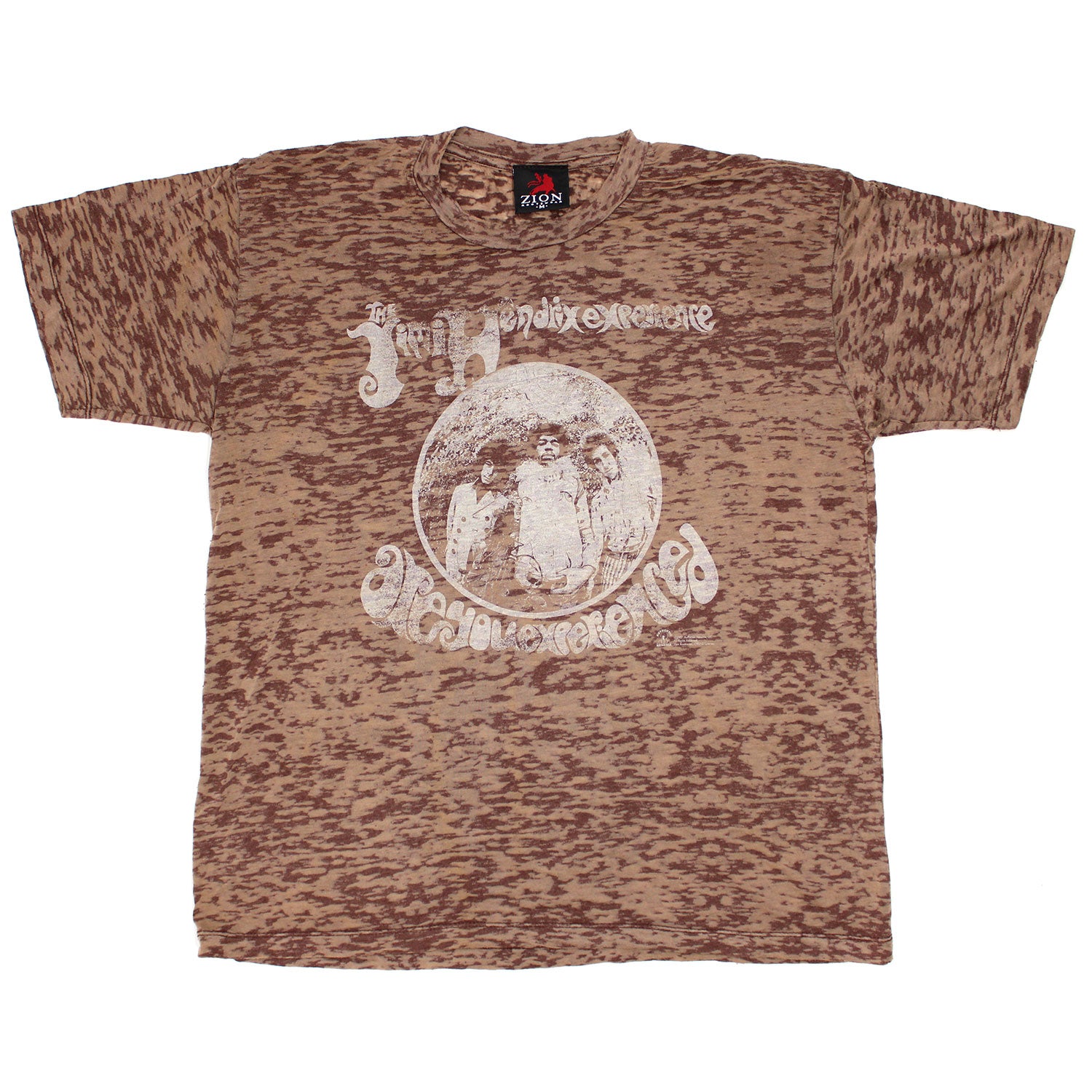 Jimi Hendrix Experience Burn Out Tee Vintage T-shirt Front