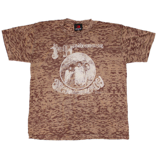 Jimi Hendrix Experience Burn Out Tee Vintage T-shirt Front