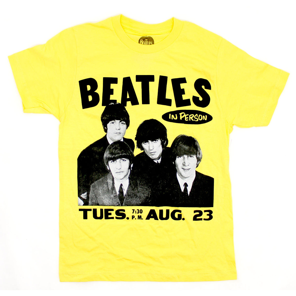Beatles In Person T-shirt Front