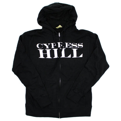 Cypress Hill South Gate California Zippered Hooded Sweatshirt