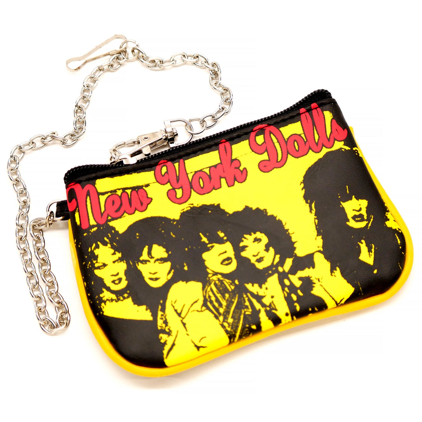Vinyl Coin Purse W/ Chain Girls Wallet