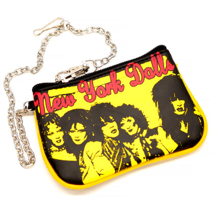 Vinyl Coin Purse W/ Chain Girls Wallet