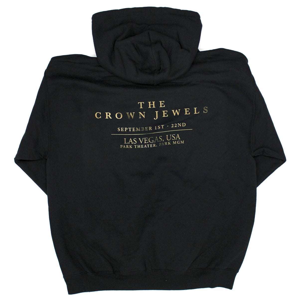 Queen The Crown Jewels Hooded Sweatshirt Back