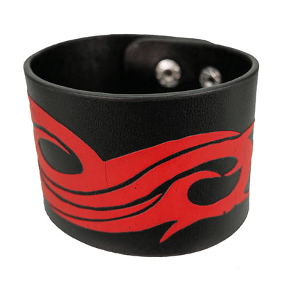Slipknot Red Triple S Logo Wristband Front