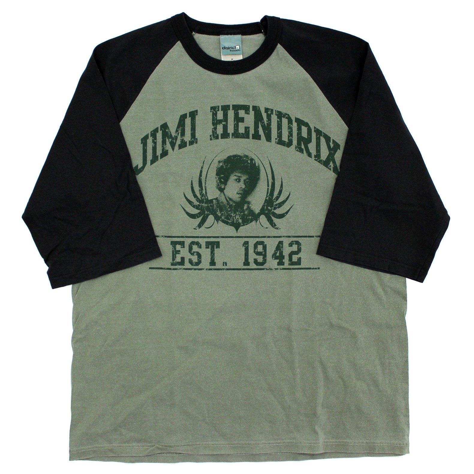 Jimi Hendrix Est. 1942 Baseball Jersey Front