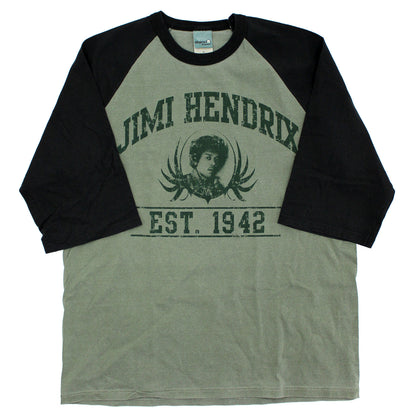 Jimi Hendrix Est. 1942 Baseball Jersey Front