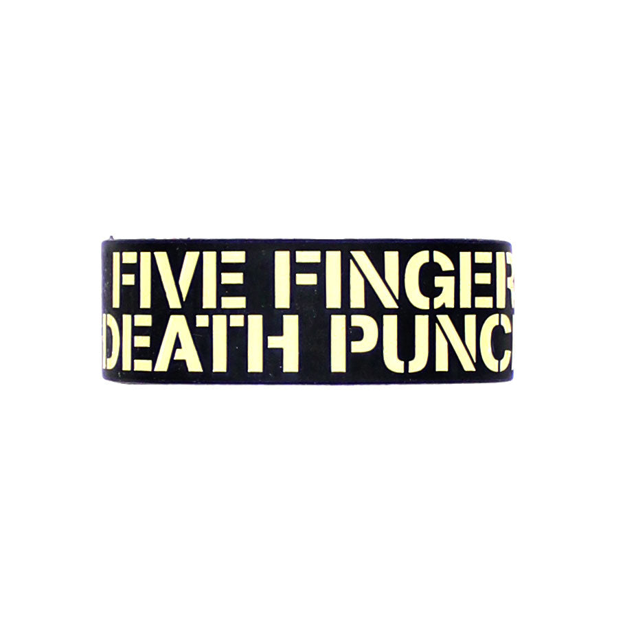 Five Finger Death Punch A Rare Find Est. 2005 (Only 1 Available) Rubber Bracelet
