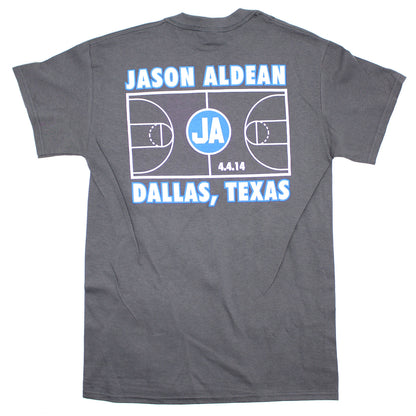 Jason Aldean Dallas Event 4.4.14 Tee T-shirt Back