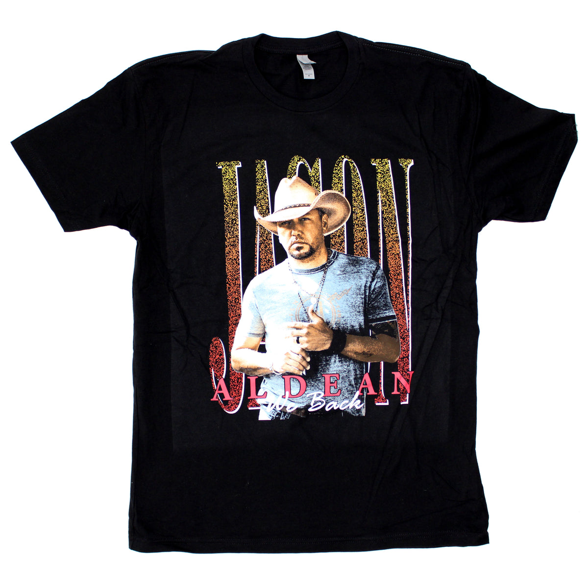 Jason Aldean We Back Tour Tee T-shirt Front