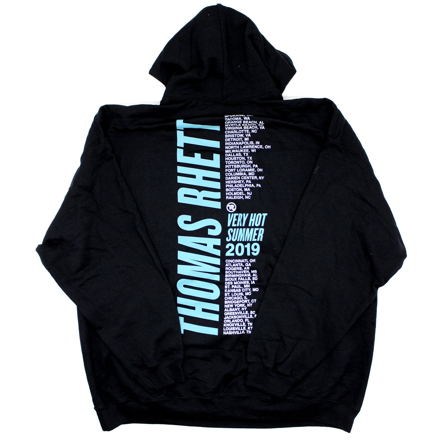 Thomas Rhett VHS 2019 Tour Pull Over Hooded Fleece Hooded Sweatshirt Back