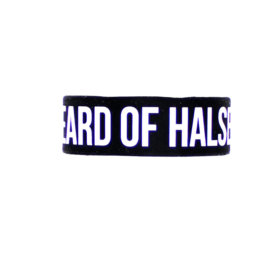 I've Never Heard Of Halsey Rubber Bracelet Back