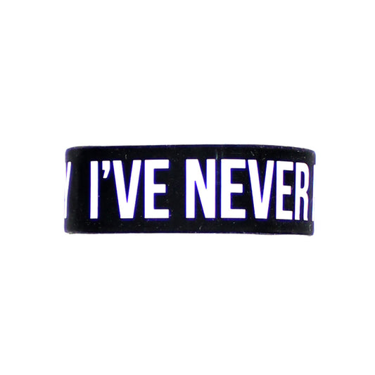 I've Never Heard Of Halsey Rubber Bracelet Front