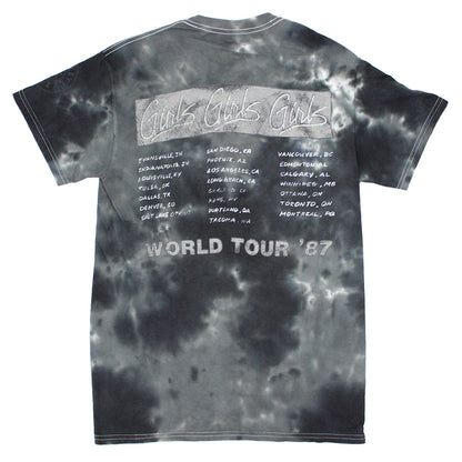 Girls Girls Girls World Tour '87 Tie Dye T-shirt
