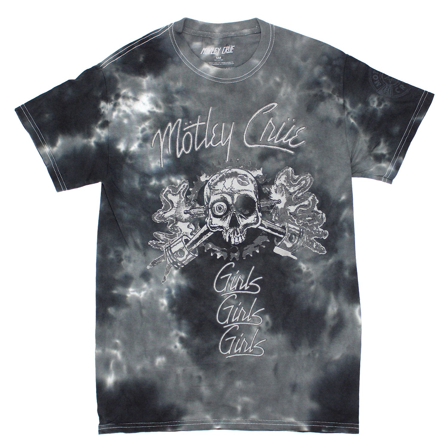 Girls Girls Girls World Tour '87 Tie Dye T-shirt