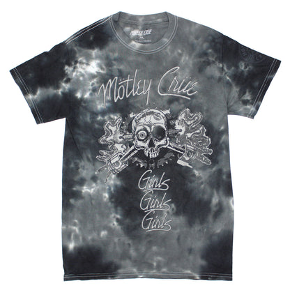 Girls Girls Girls World Tour '87 Tie Dye T-shirt