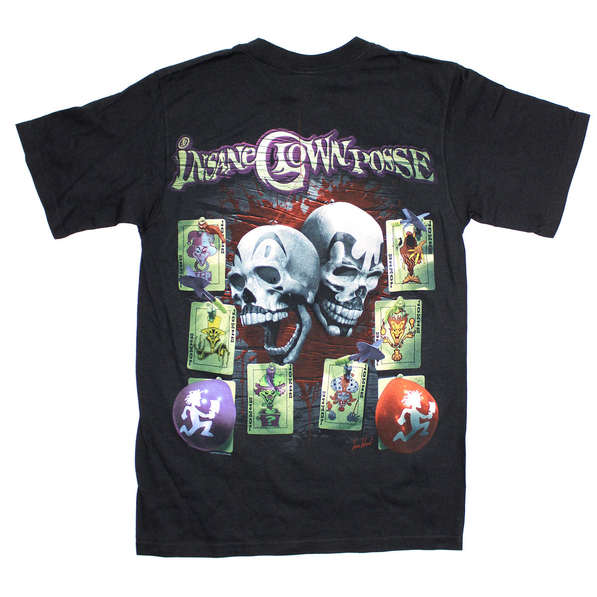 Insane Clown Posse The Jeckyll Brothers Tom Wood T-shirt Back