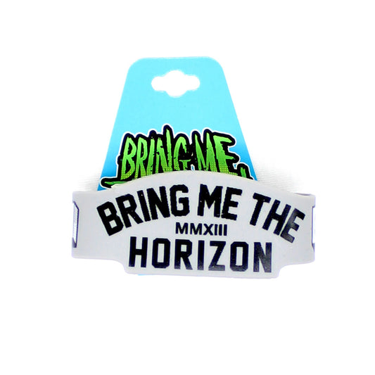 Bring Me The Horizon MMXIII Rubber Bracelet Front