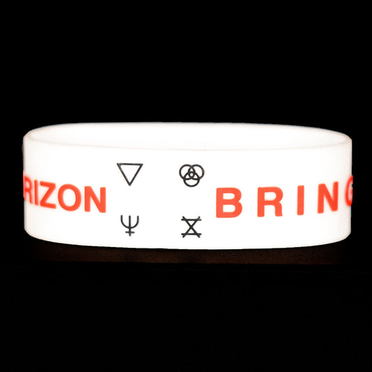 Bring Me The Horizon Steel City Rubber Bracelet Front