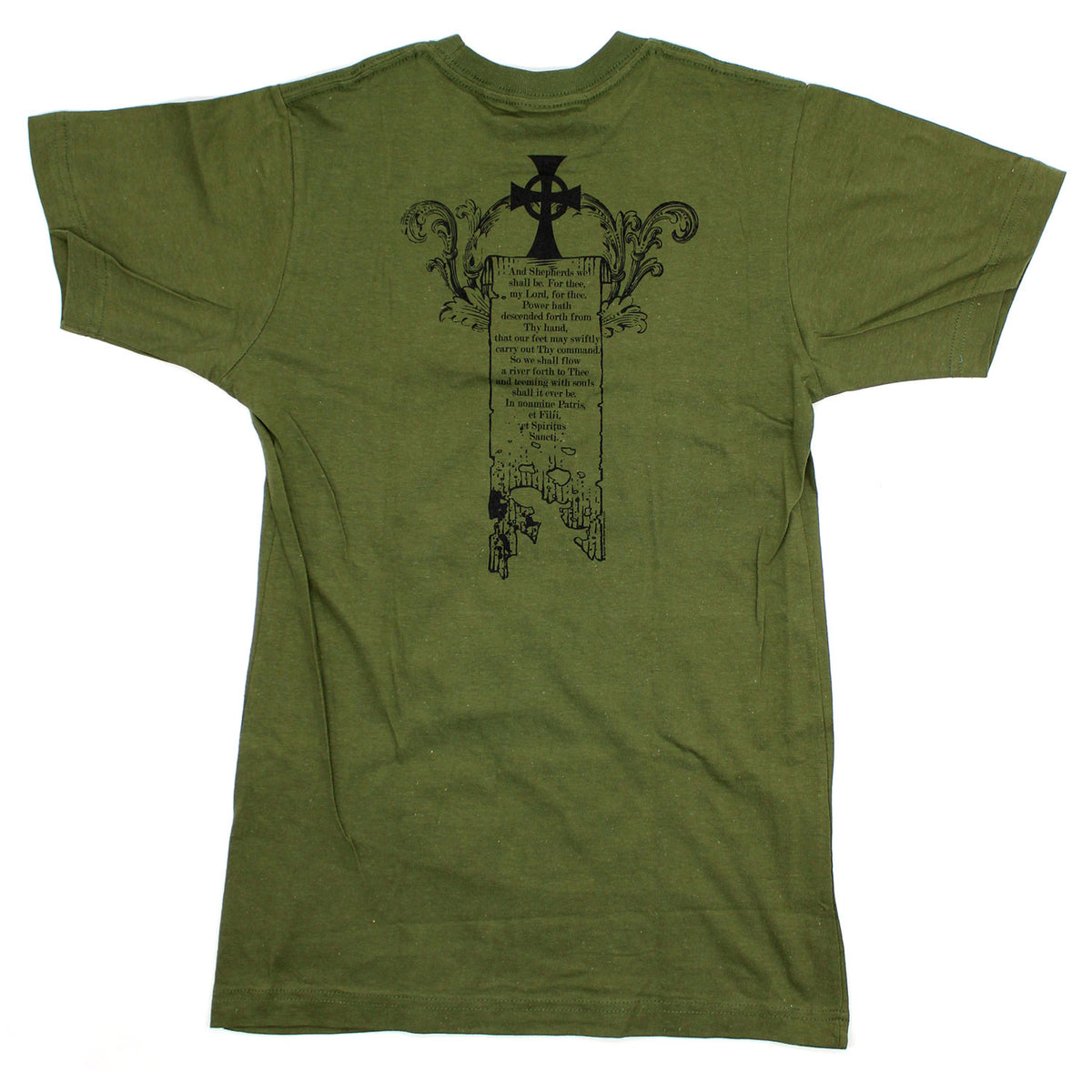 Boondock Saints Crest Slim Fit Tee Slim Fit T-shirt Back