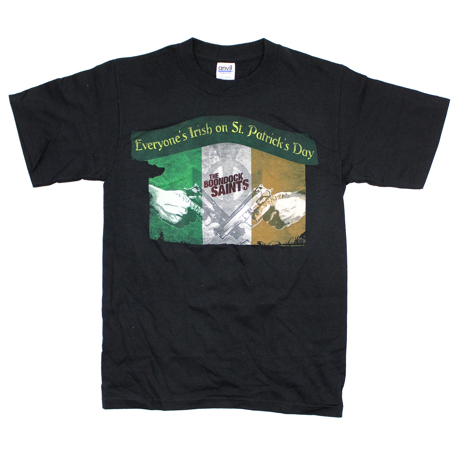 Boondock Saints Everyone's Irish on St. Patrick's Day T-shirt Front
