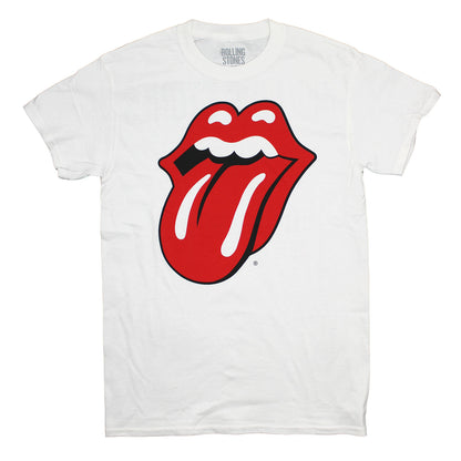 Rolling Stones Tongue Events 10/16 Tee on White T-shirt Front