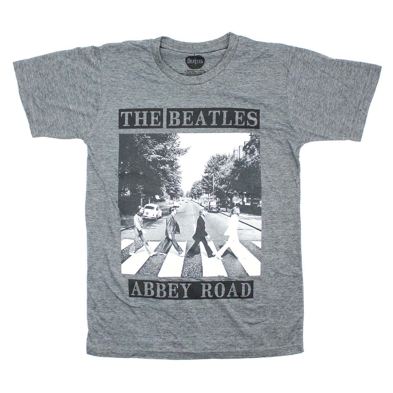 Abbey Road On Heather Charcoal Slim Fit T-shirt