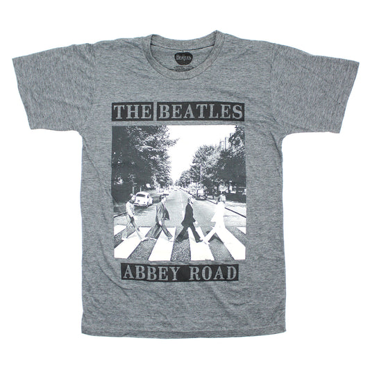 Abbey Road On Heather Charcoal Slim Fit T-shirt