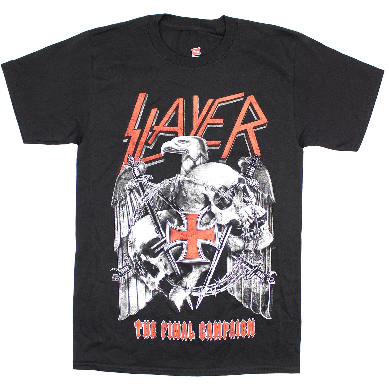 Official Slayer Final World Tour Dates 2019 T-shirt | Rockabilia