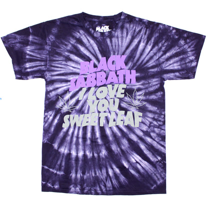 I Love You Sweet Leaf Tie Dye T-shirt