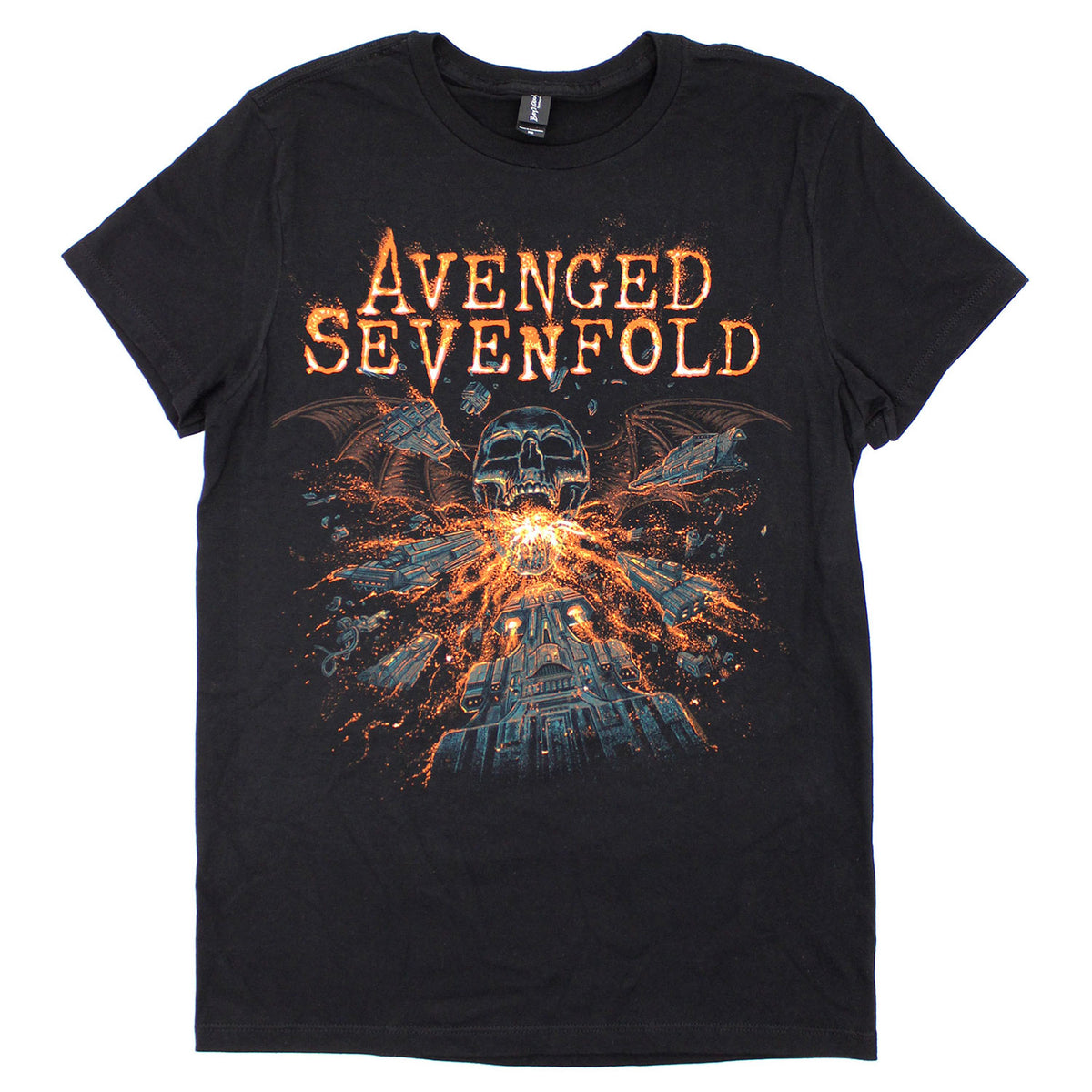 Avenged Sevenfold Breathing Fire T-shirt Front