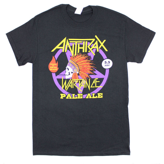 Anthrax Wardance Pale Ale World Tour 2018 T-shirt Front
