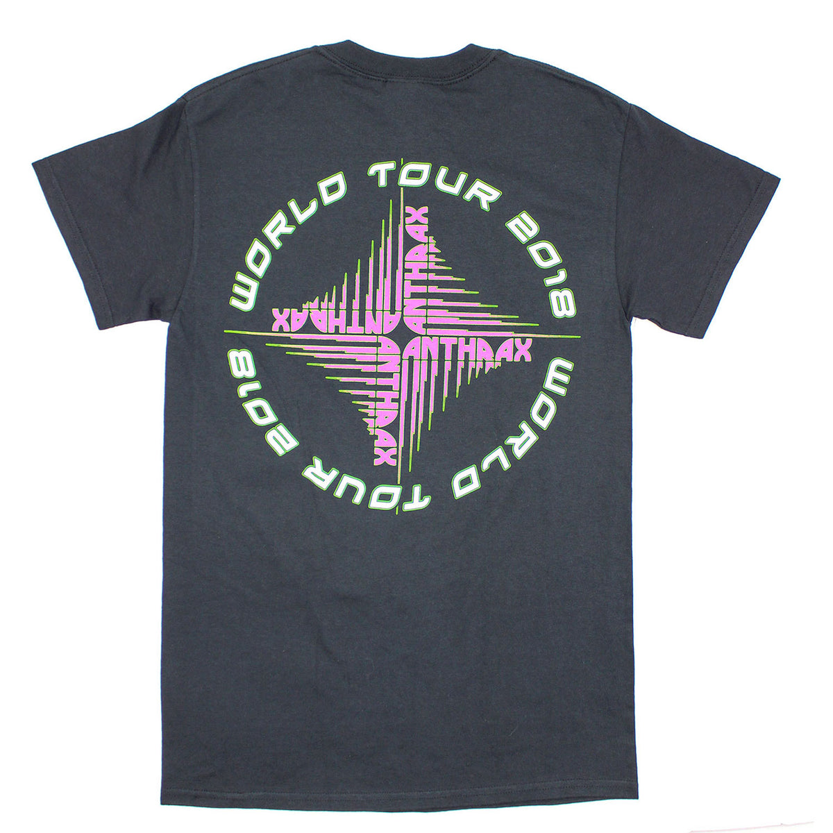 Anthrax Kings Among North America T-shirt Back