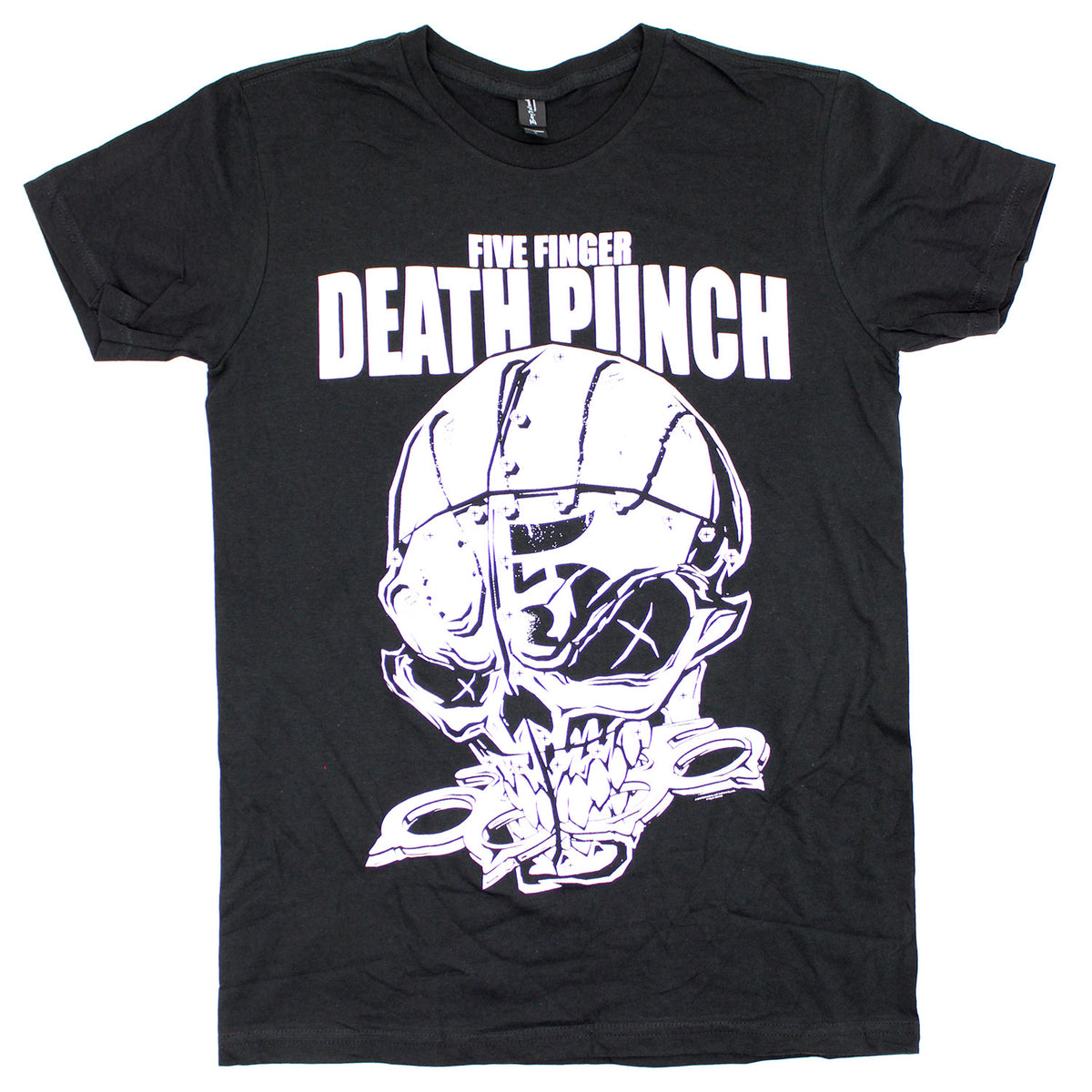 Five Finger Death Punch Black & White T-shirt Front