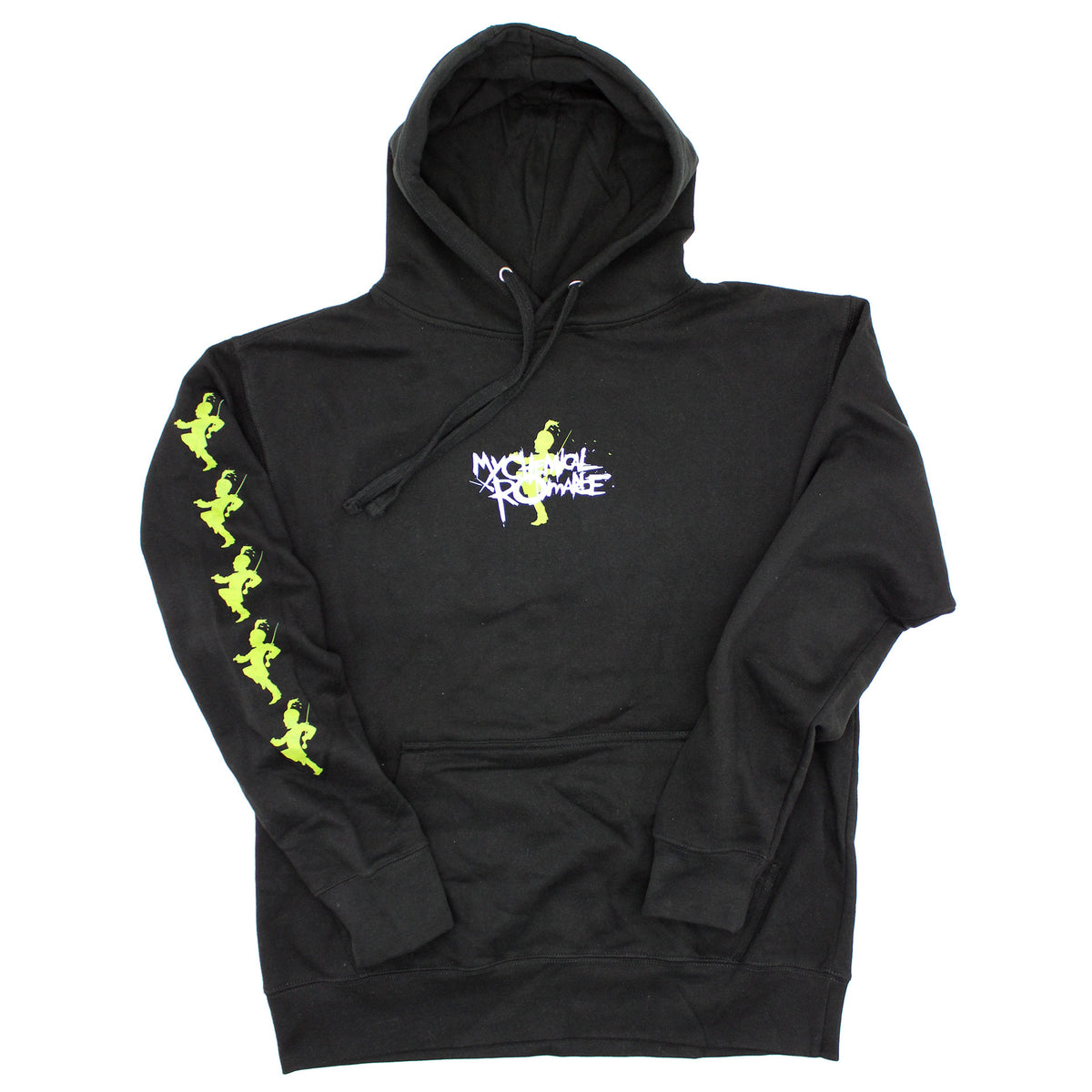 My Chemical Romance Track List Parade Pull Over Hooded Fleece Hooded Sweatshirt Front