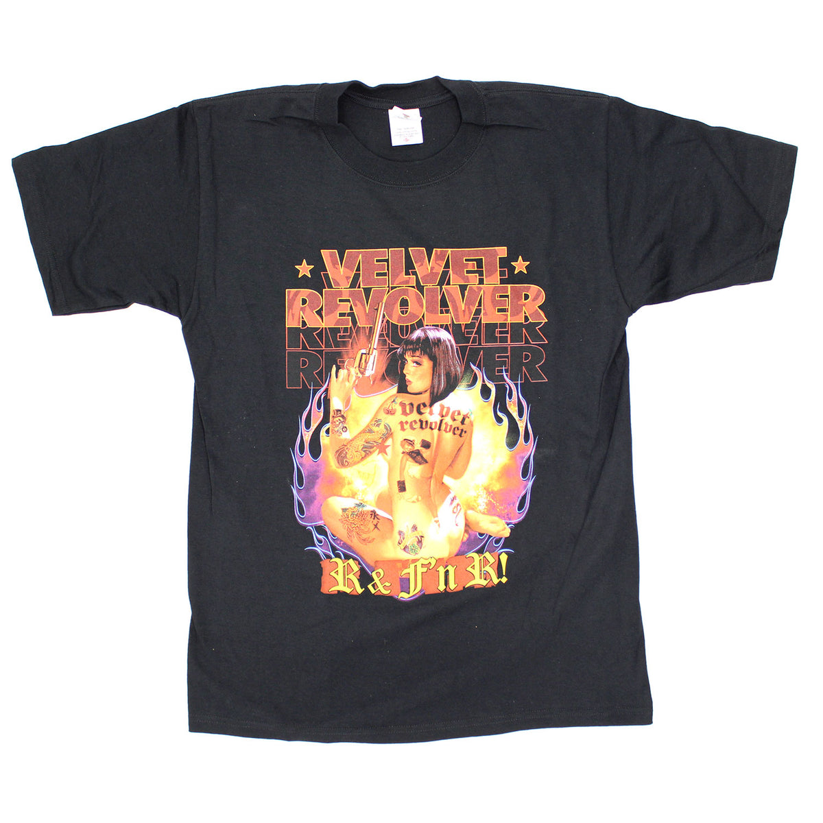 Velvet Revolver Tattoo Girl Tee T-shirt Front