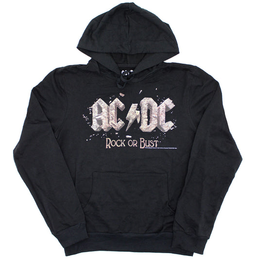 AC/DC Rock Or Bust Hooded Sweatshirt Front