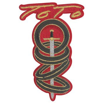 Toto Africa Embroidered Patch Front